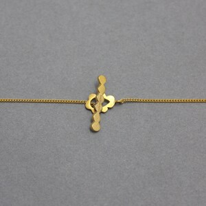 Mini Scalloped Circle Necklace image 5