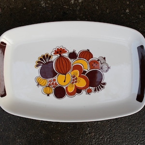 Stavangerflint Norway Small Serving Platter Turi Design AUGUST Vintage Serving Dish, Scandinavian Design