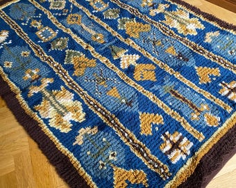 HOJER EKSPORT WILTON 60〜70年代 デンマーク製 デンマーク製 新品 60s 70s ヴィンテージラグ Hojer Eksport Wilton