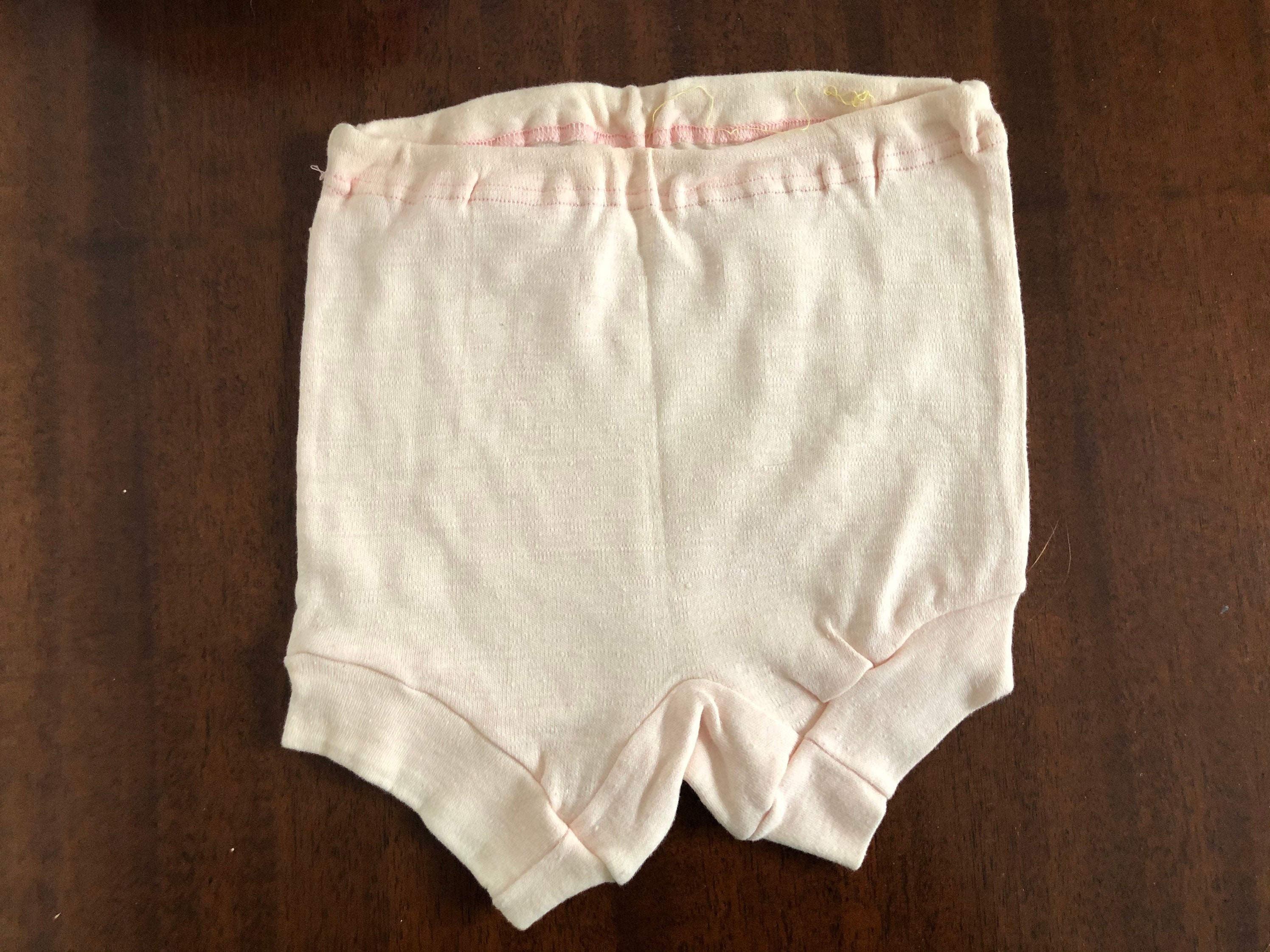 Vintage Children Underwear Size 7 9 Long Leg Panties 100 % Cotton