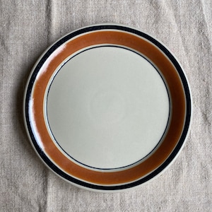 Höganas Keramik Randa Banda Dinner Plate Scandinavian Vintage Design Stoneware