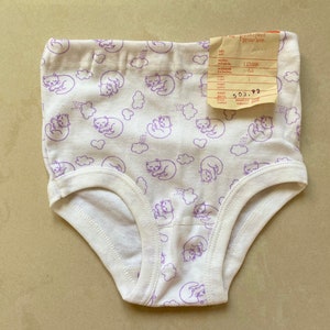 Underwear Kids Vintage High Waist Teen Girls Underpants, Vintage