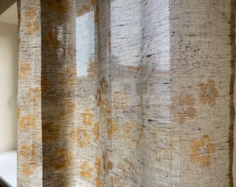 Unused Sweden Linen Fabric by Dalsjöfors 100cm/50cm.home Decor