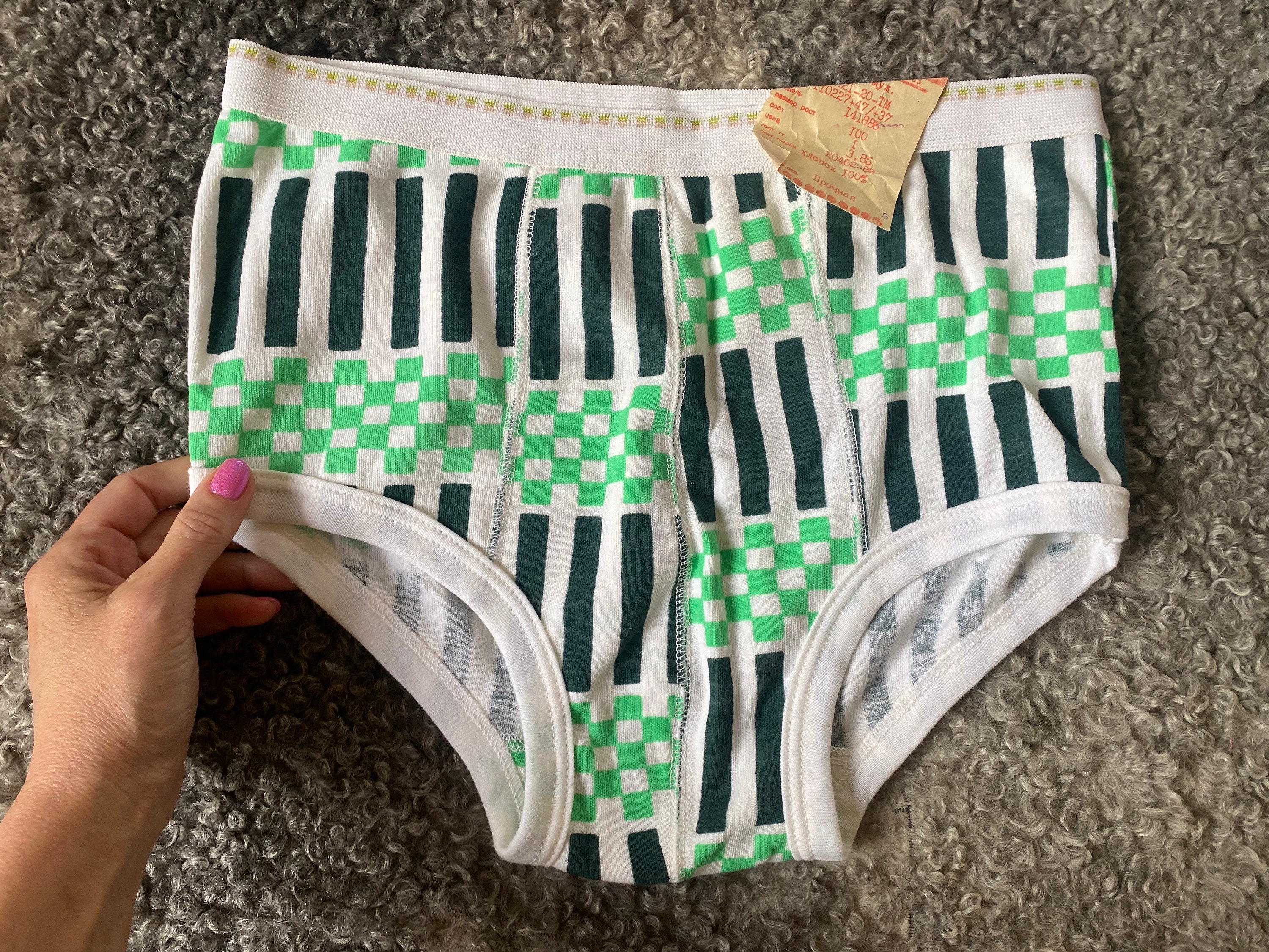 Slip Uomo Vita Alta Cotone Stile Vintage Slip Intimo Elasticizzato - Foto 4