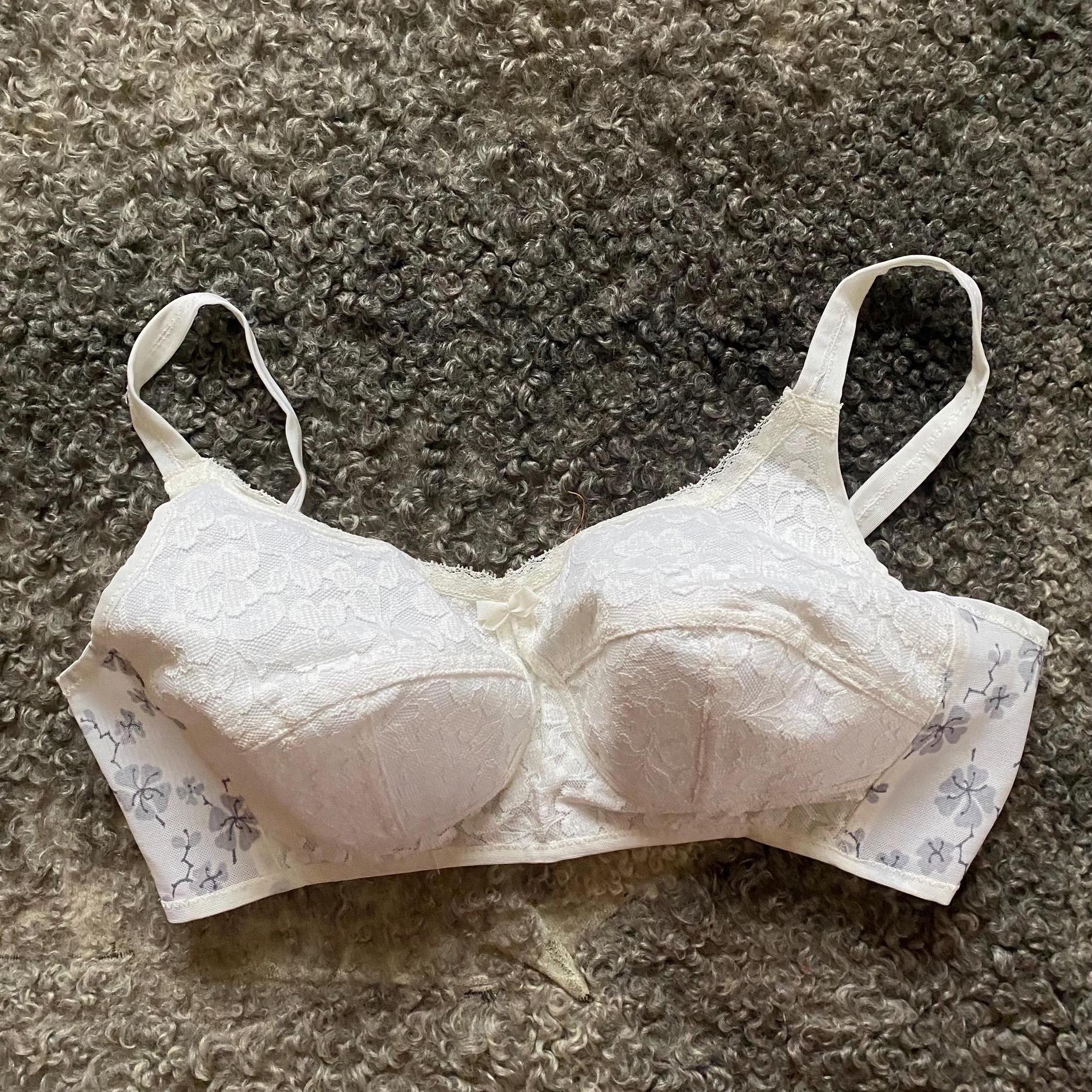 Adonna pour lingerie camisole vintage femme J.C. Penny blanc