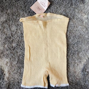 Vintage Women Long Leg Panties Size M/L  Acrylic Wool Warm Women&#39;s Underwear, Vintage Beige Knickers, Underpants Woven Veb Trikotagenwerk