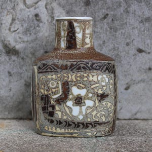 Royal Copenhagen Ceramic Vase, Designed by Nils Thorsson, Vintage Danish 60s Scandinavian Design