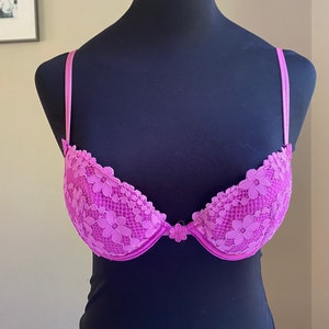 Victoria's Secret Very Sexy Ballerina Pink Lace Push-Up Bra 34C