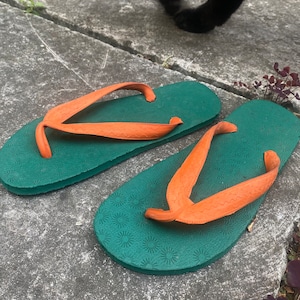 Vintage kinderslippers, strandschoenen, zwembadschoenen, rubberen schoenen, waterdichte sandalen voor strandschoenen. Maat 32, retro zomerschoenen jaren 80-schoenen
