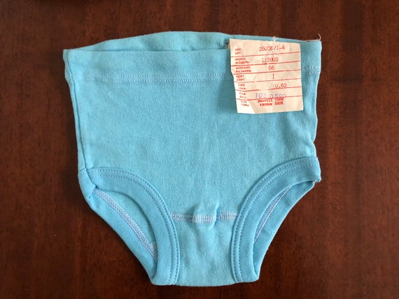 Vintage Children Underwear, Toddler Size 2, 100 % Cotton, Unused