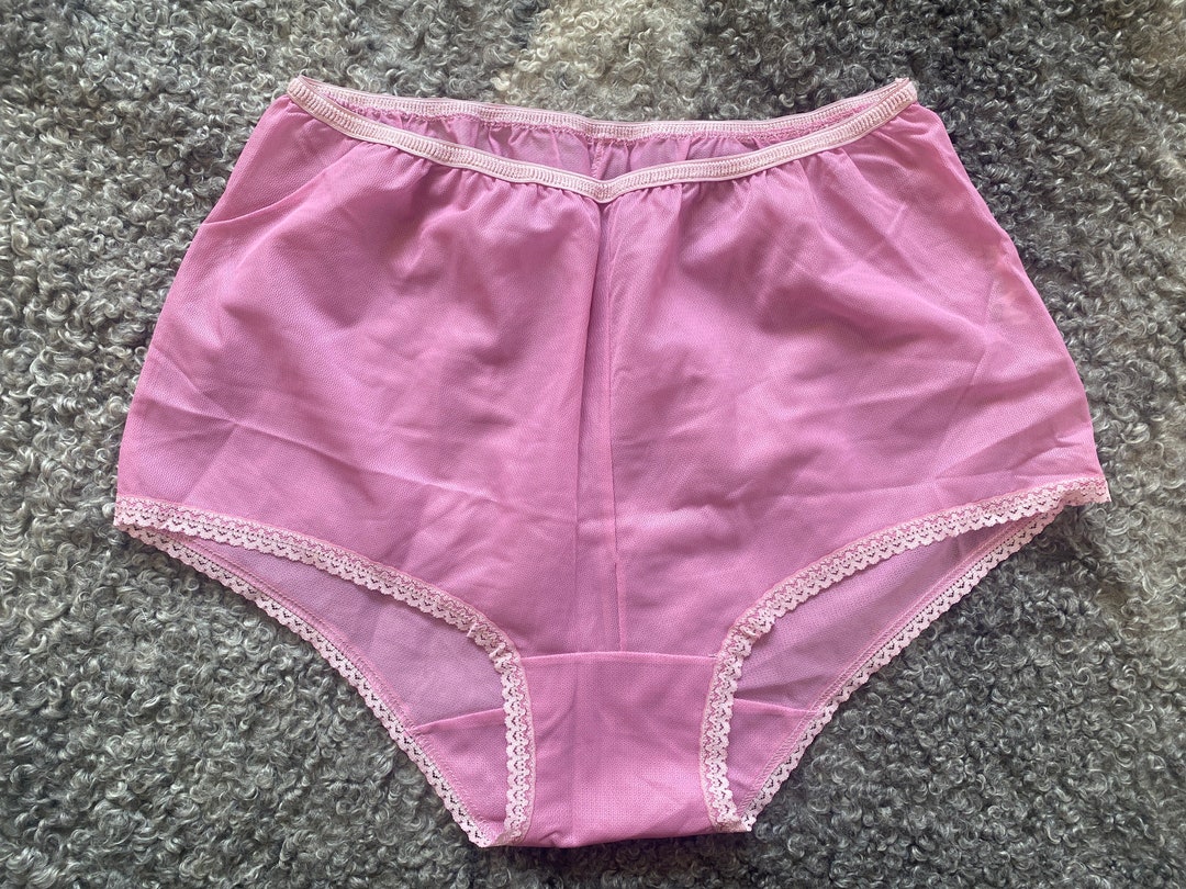 Vintage Underpants Women Pink Panties Size L/XL Retro Etsy UK