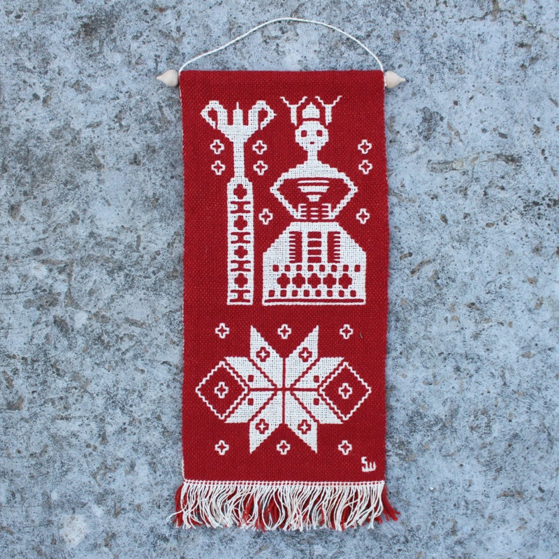 Image showcasing Scandinavian Wall Hanging - Etsy
