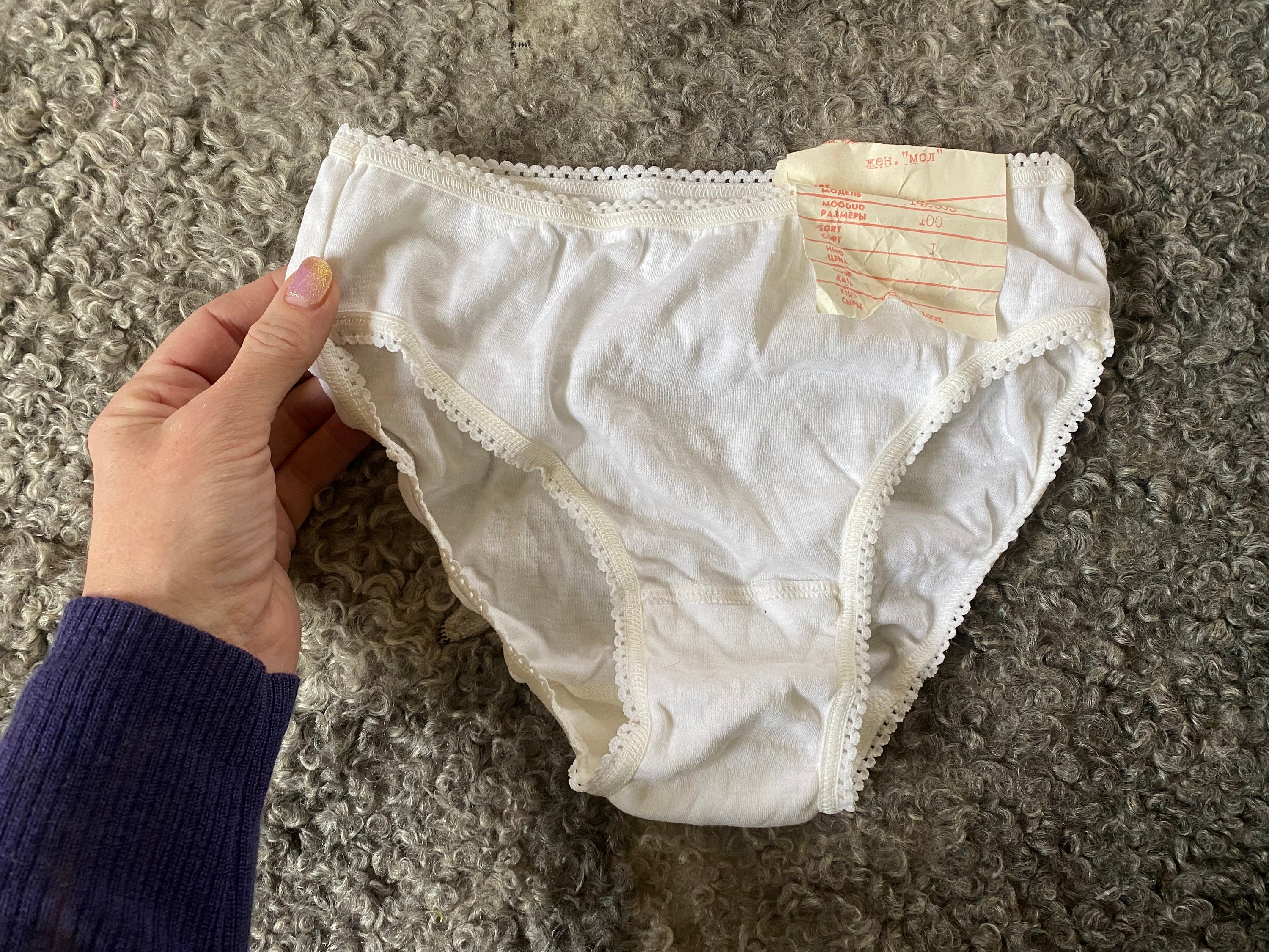 vintage ホワイト レース パンツ 80s 90s