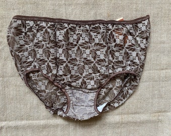Vintage Underwear, Ladies Panties, Vintage Panties, Lace Underwear, Retro Woman Panties, Vintage Lingerie, 80s Underwear, Collectible