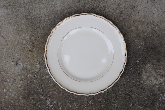 Set of 4 Gefle Plate ROYAL Gefle Upsala Ekeby, 40s Vintage Gefle