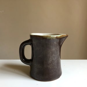 Ceramic Creamer  Milk Jug Vintage Retro Kitchen Decor Collectible Eesti Estonian
