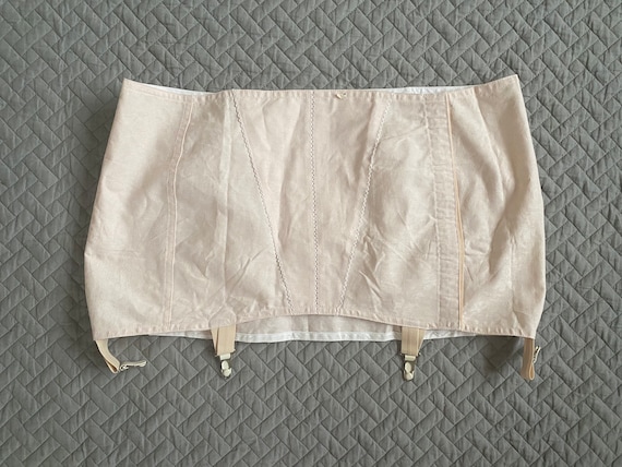 Vintager Girdle Plus Size Unused Cotton Girdle, Garter Belt Beige Vintage  Women Underwear Collectible - Etsy