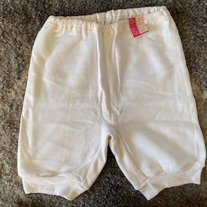Vintage Extra Warm Underwear Women Bloomers Long Leg Panties 100 % Cotton  Knickers Underpants