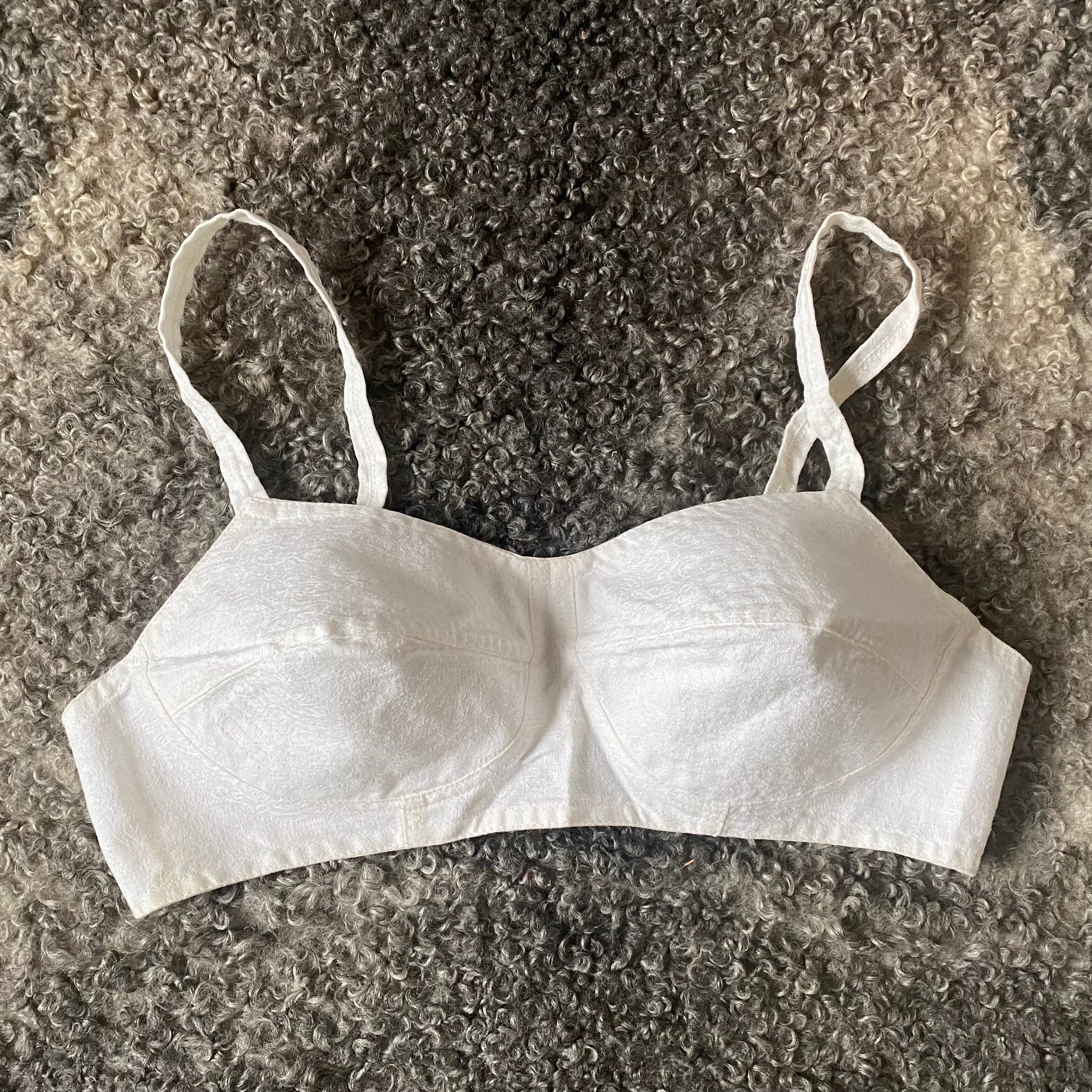 Brassiere Unused Soviet time Vintage Bralette Bra Cotton Lingerie