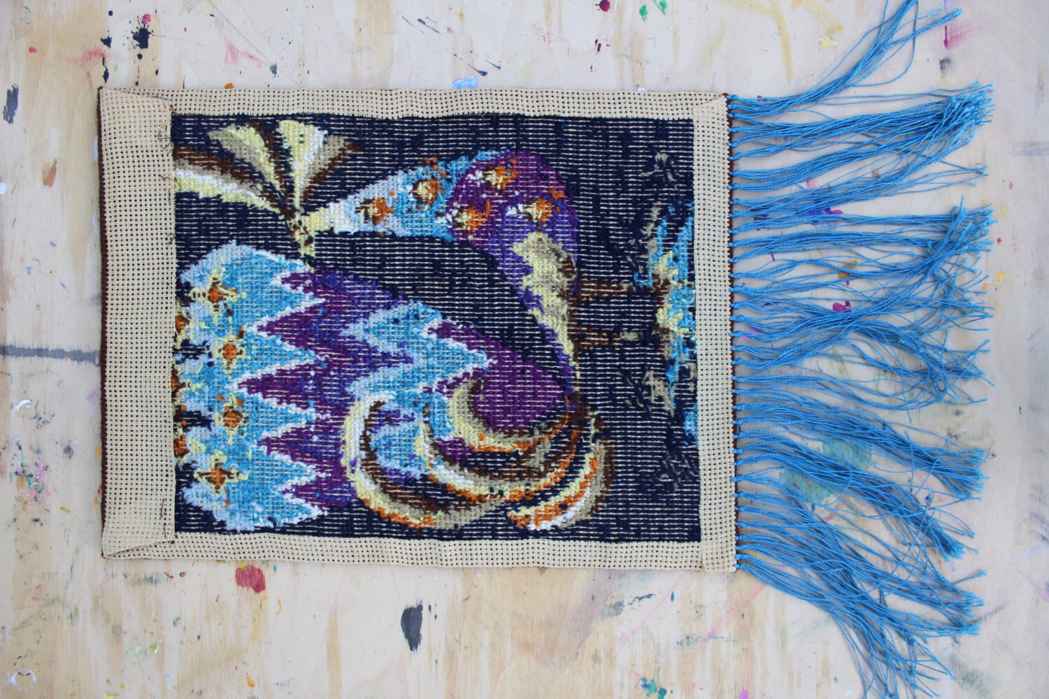 Wall Hanging Scandinavian Vintage Embroidered Wall Hanging. Etsy