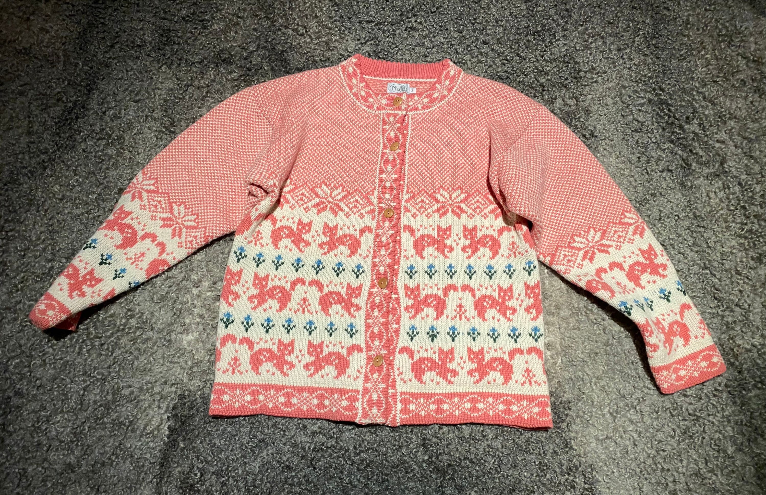Abbigliamento Abbigliamento bambina Maglioni Cardigan Maglione scandinavo Woolen Kids Lopapeysa Sweater Islanda Maglione 