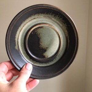 Norwegian Porsgrund Norway LAVA Saucer Vintage Scandinavian Design Norway