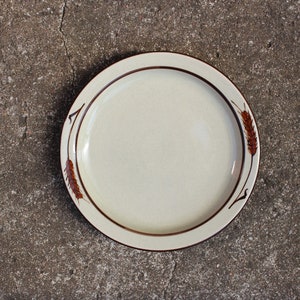 Höganäs Keramik Wheat Small Plate, Dessert Plate, Swedish Vintage Hoganas Stengods Stoneware Scandinavian Design