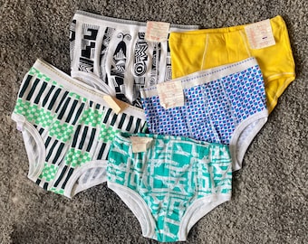 Men Vintage Undies Size S and S/M Retro Underwear  Cotton High Waist Underpants Unused  with Factory Tag