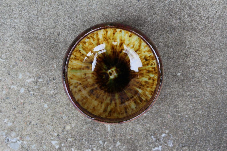 Scandinavian Vintage Pottery Ceramic Bowl Swedish Vintage Szilasi Visby Keramik Bowl