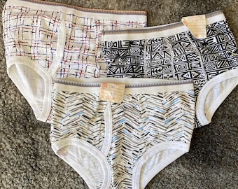 Vintage Men Underwear Size M and S/M Cotton Vintage High Waist Underpants Unused Retro Undies Estonia MARAT