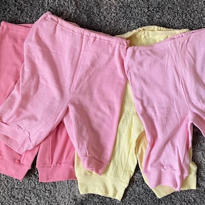 Vintage Unterwäsche Langes Bein Höschen Frauen M Größe Unbenutzt Damen Pumphose 100 % Baumwolle Unterhose Oma Winter Unterwäsche