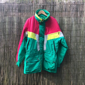 Vintage Swedish Men Ski Jacket Size L Warm Snow Jacket