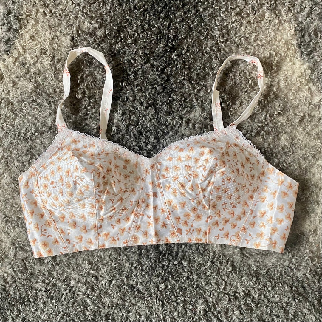 80s Bra Unused Vintage Women Satin Brassiere Ladies Lingerie
