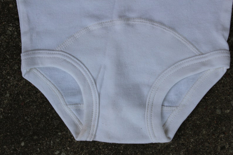Vintage High Waist Boys Underpants Vintage White Cotton Kids | Etsy