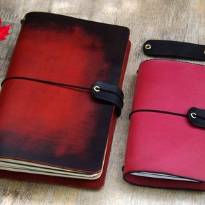 Nuevo protector de cuerdas Cubierta del cuaderno de viajeros, Cubierta del diario de cuero, Cubierta del planificador de cuero, diario, diario de viaje, altguild, elástico, cinta