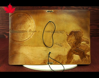 Werewolf, Halloween, Lycanthrope, full moon, horror movie, travelers notebook,Leather Travellers Notebook Cover,lotr ,middle earth, hobbit