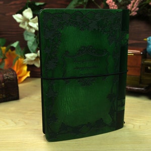 LARGER size Anne of Green Gables,Leather Travelers Notebook Anne with an E, journal,Leather planner,journal,travel journal,tachikoma image 3