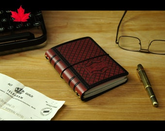 SMALLER size Muse inspiration imagination diary Leather Travelers Notebook, journal,Leather planner,journal,travel journal,passport