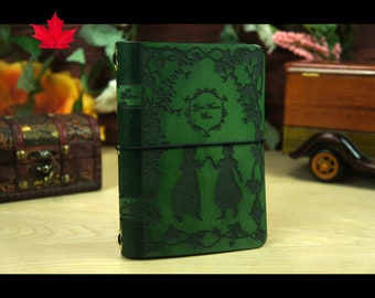 SMALLER size Anne of Green Gables,Leather Travelers Notebook Anne with an E, journal,Leather planner,journal,travel journal,tachikoma