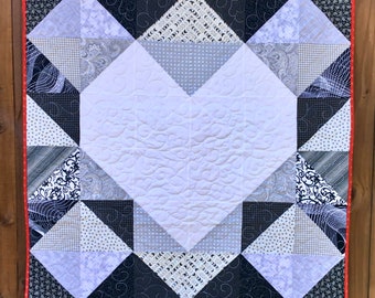 Love Quilt (in Black and White)