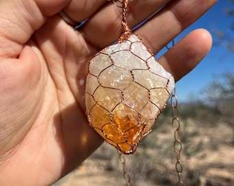 Citrine necklace
