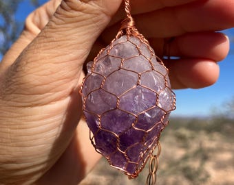 Amethyst necklace