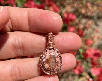 Mexican fire Opal necklace