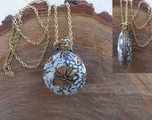 Ethnic Perfume Bottle Necklace