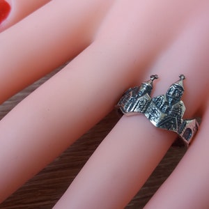 Novarank Kloster Einstellbar Ring – Armenisches Sterling Silber .925