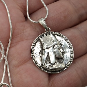 Tigran The Great Sterling Silver .925 Coin Pendant: King of Armenia Necklace