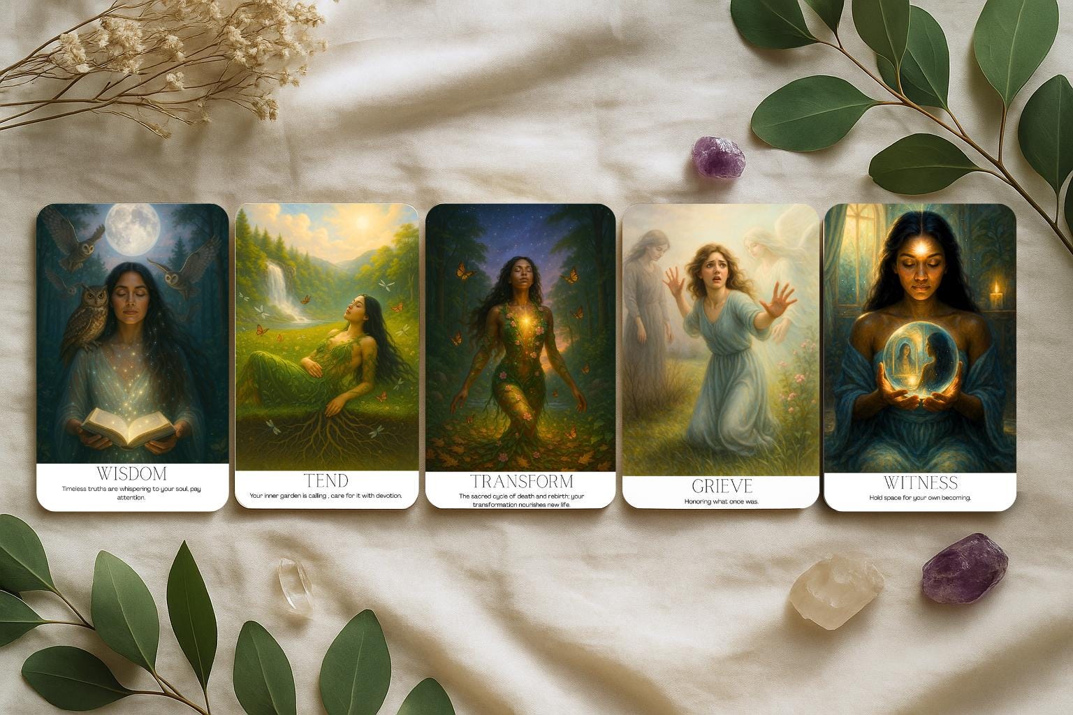 Celestial Guidance Oracle Deck | Intuition, Healing, Spiritual ...