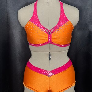 Custom Dance Audition Outfit - Pro Sports Dancewear - Personalized Performance Attire - Cheer Team Uniforms - Tryout Set