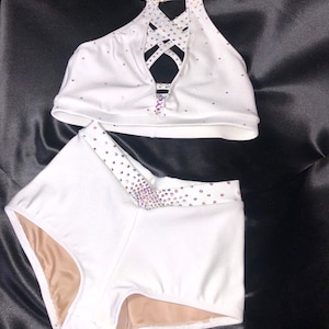 Custom Dance Audition Outfit - Pro Sports Dancewear - Personalized Performance Attire - Cheer Team Uniforms - Tryout Set