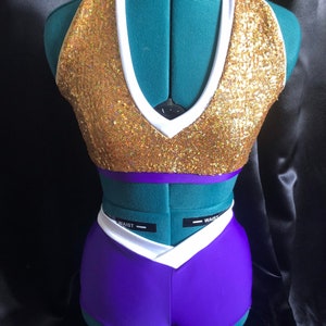 Custom Dance Audition Outfit - Pro Sports Dancewear - Personalized Performance Attire - Cheer Team Uniforms - Tryout Set